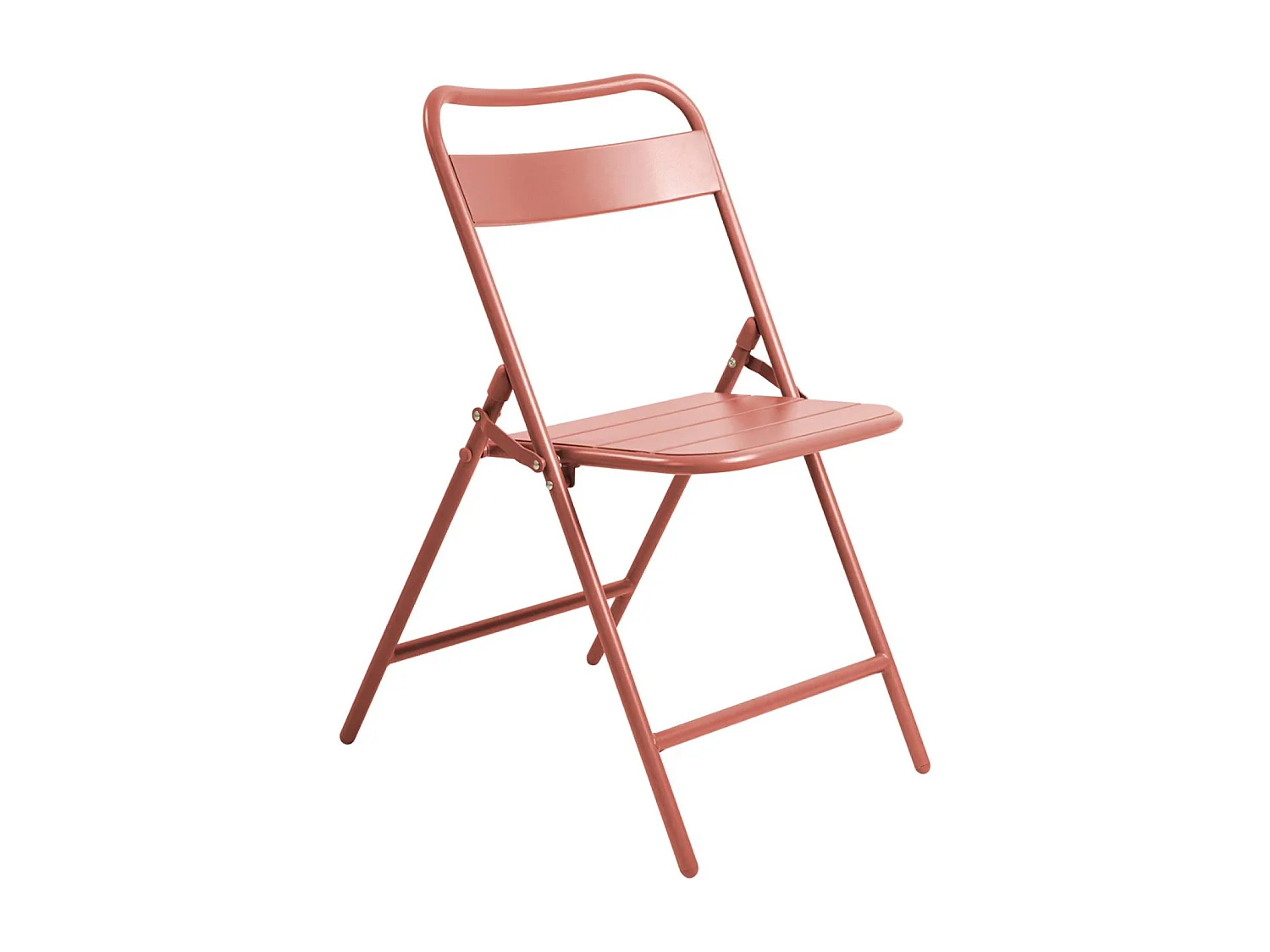 Set tavolo da giardino bistrot pieghevole in metallo con 6 sedie,