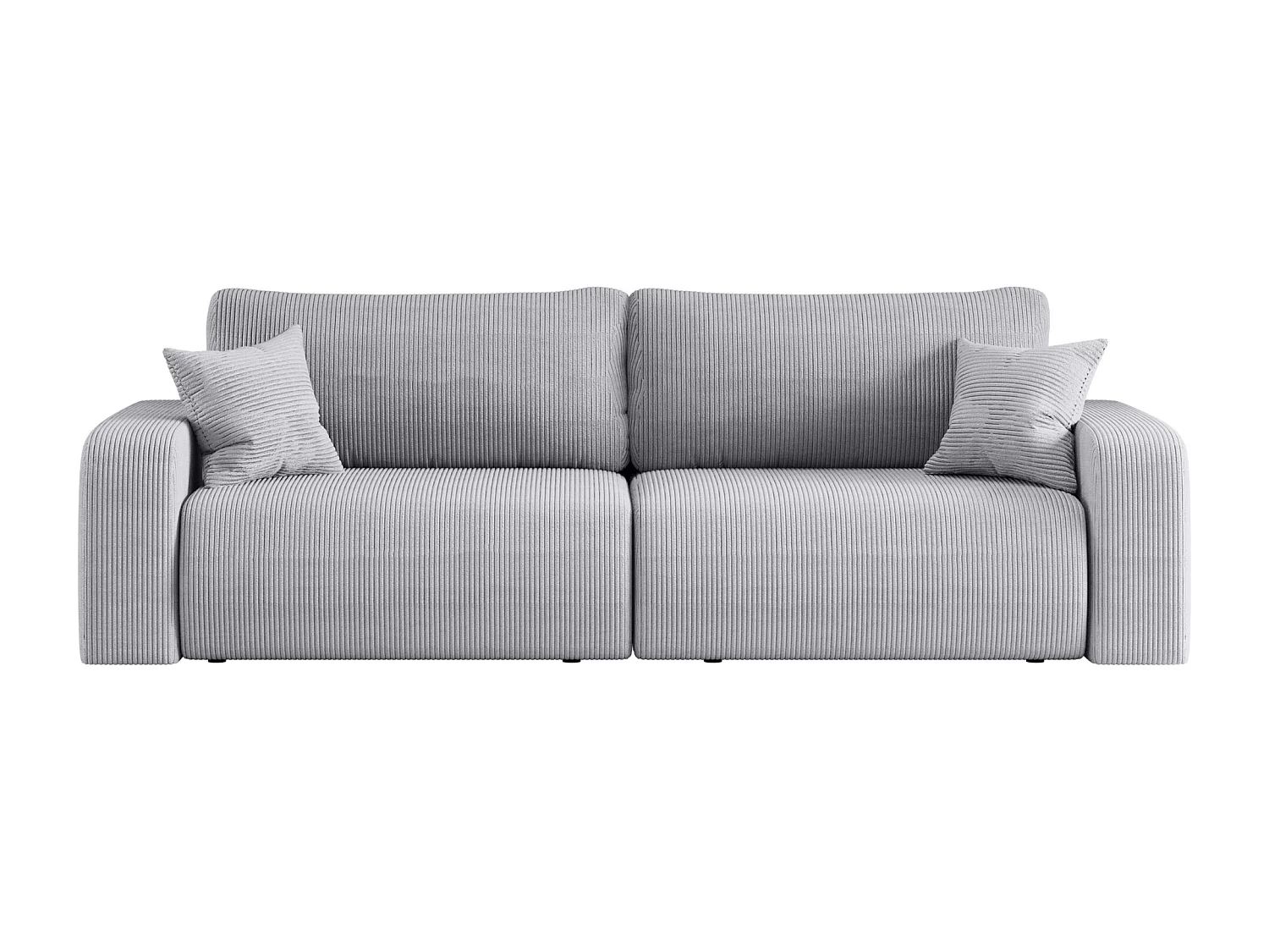 Divano Piano avec deux coffres de rangement pour literie, pour le salon, grand choix directement du fabricant gris clair - VINOTTI