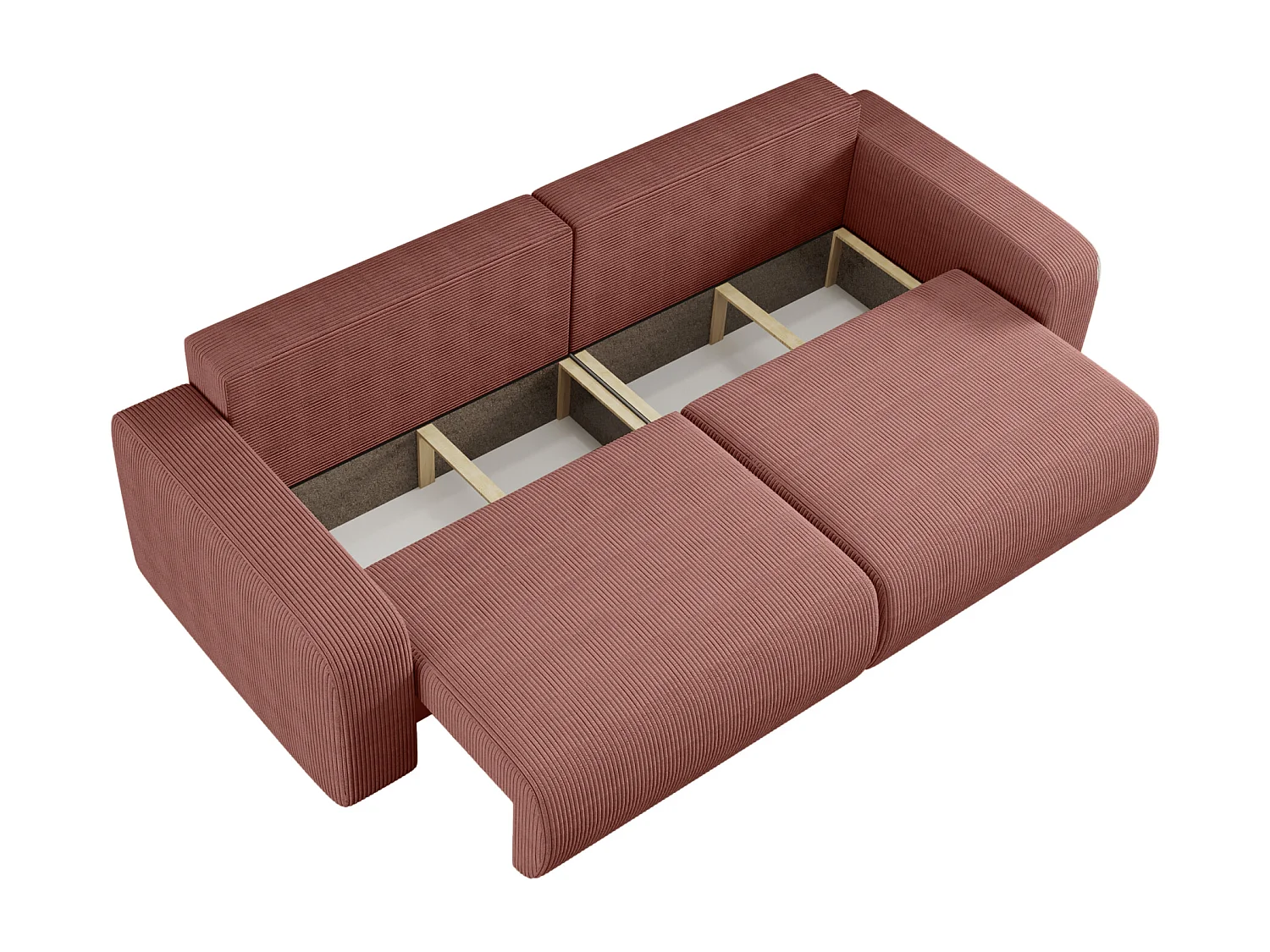 Divano Piano avec deux coffres de rangement pour literie, pour le salon, grand choix directement du fabricant cuivre - VINOTTI