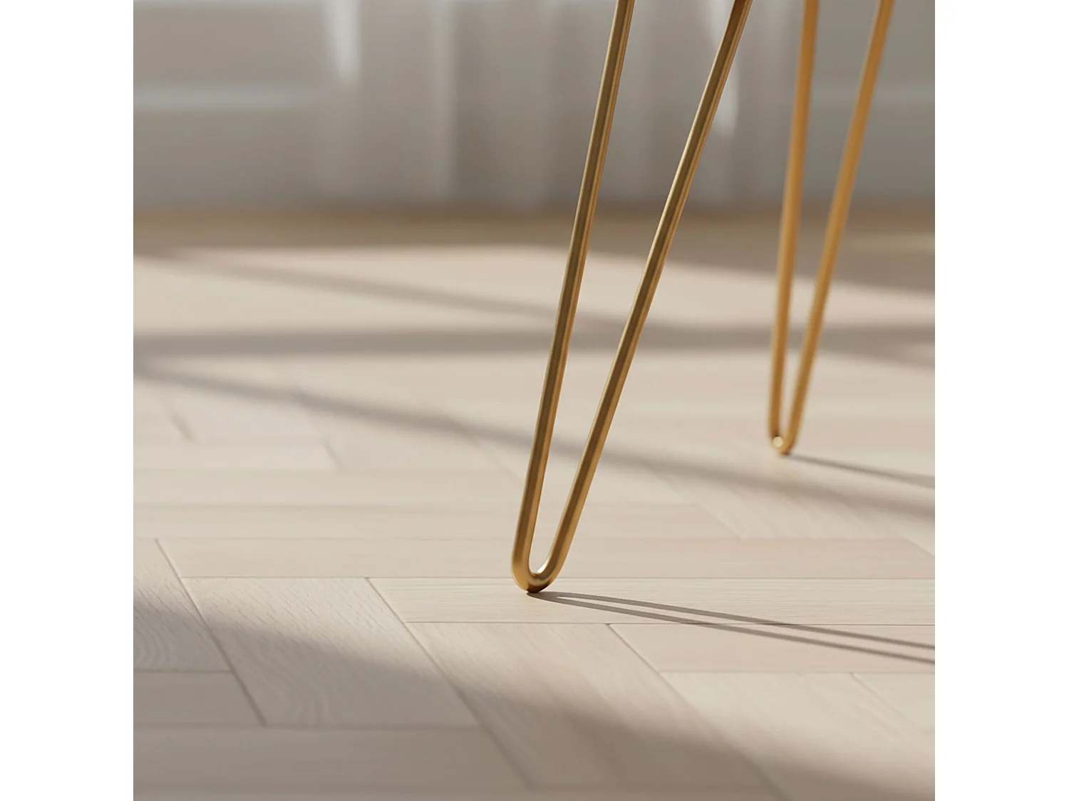 Pouf taburete de terciopelo trenzado 38 cm DOTTY Beige Polvo