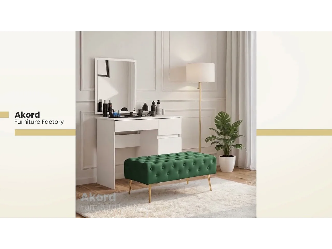 Panca imbottita in velluto trapuntato 100 cm MONACO Grigio Scuro