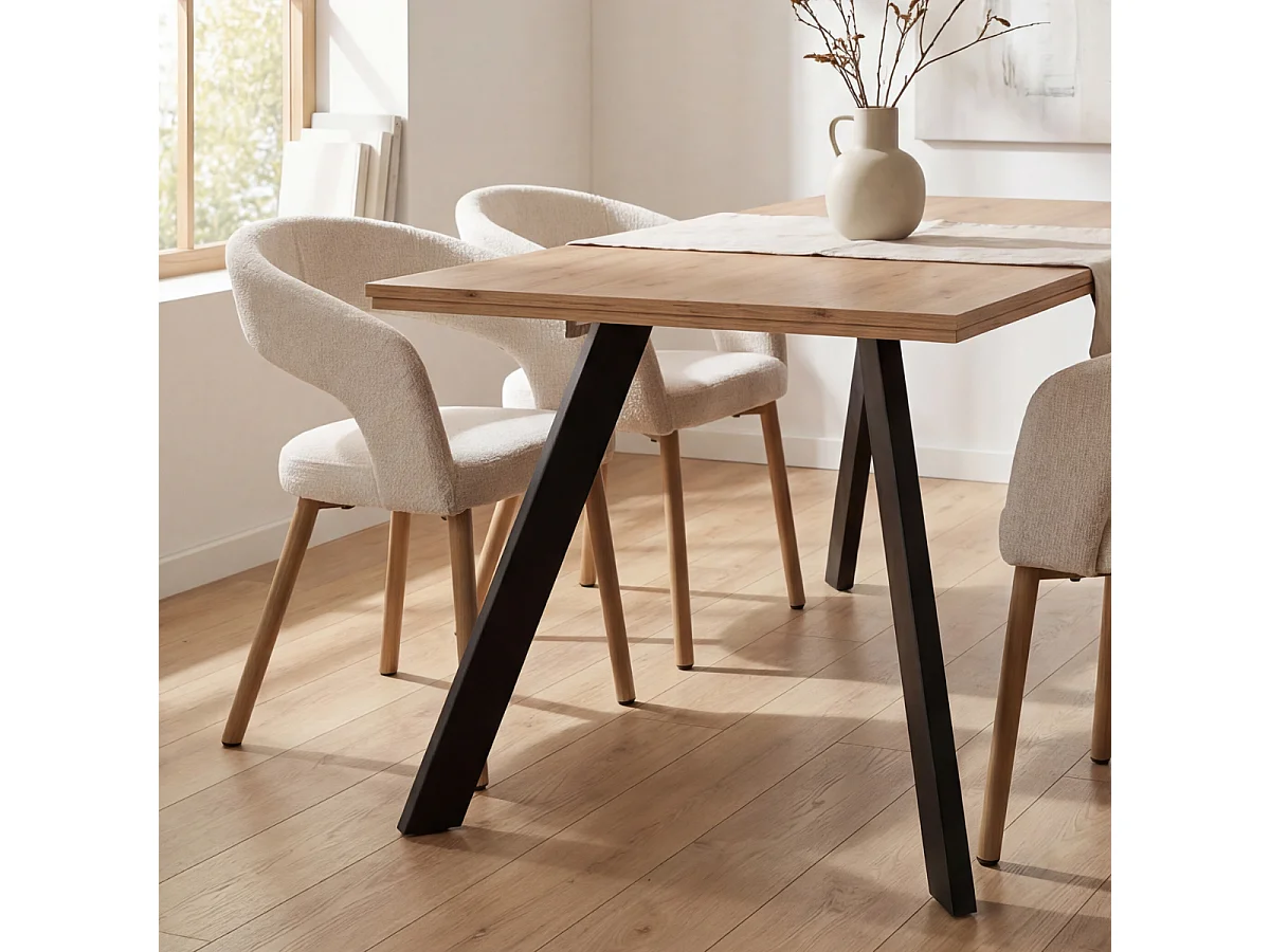 2er Set Stoffstühle H60 cm - FREJA