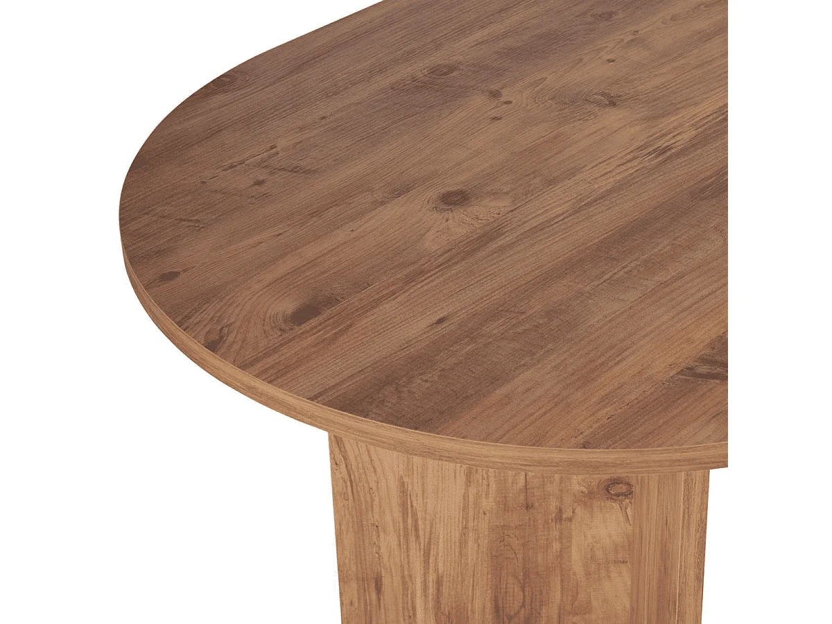 Table de salle à manger avec plateau ovale L200 cm - CHARLIE