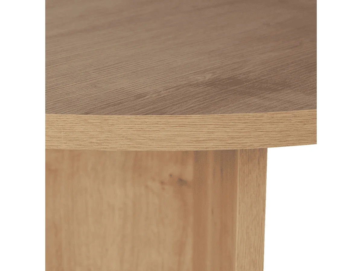 Table de salle à manger avec plateau ovale L200 cm - CHARLIE