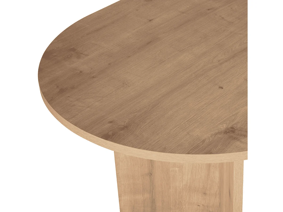 Table de salle à manger avec plateau ovale L200 cm - CHARLIE