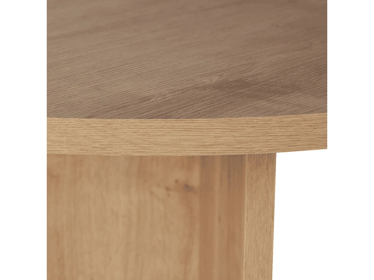 Eettafel met ovale blad L200 cm - CHARLIE