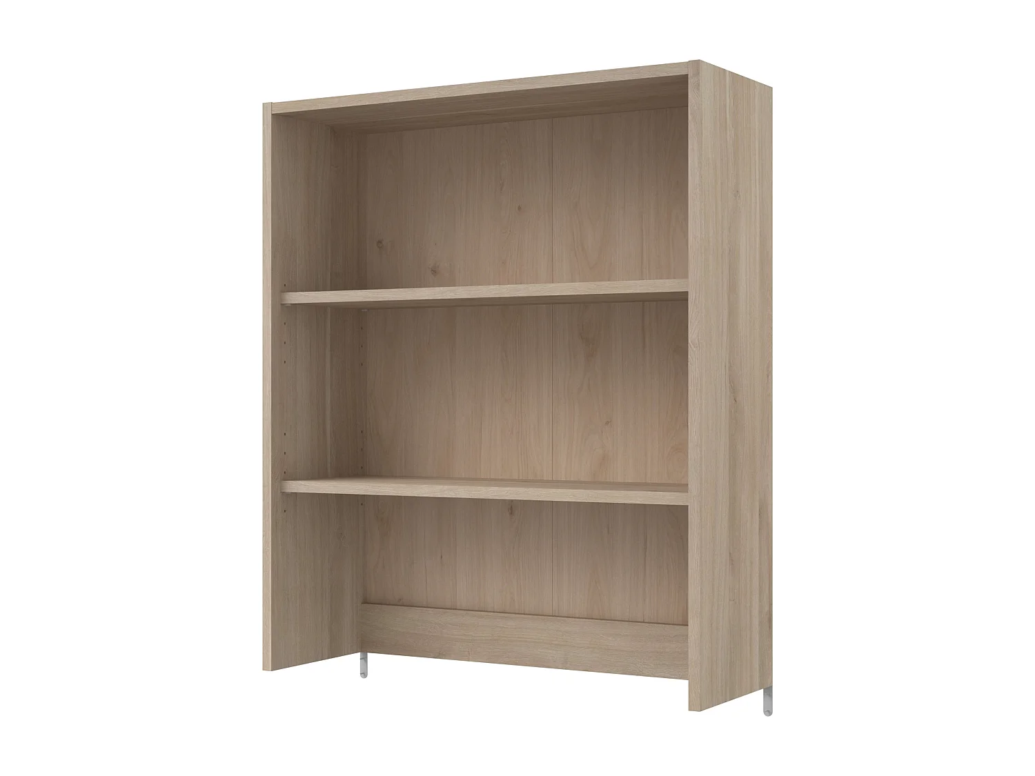 Extensão superior para guarda-roupa Veltis com 2 prateleiras de melamina, 96x79x28 cm