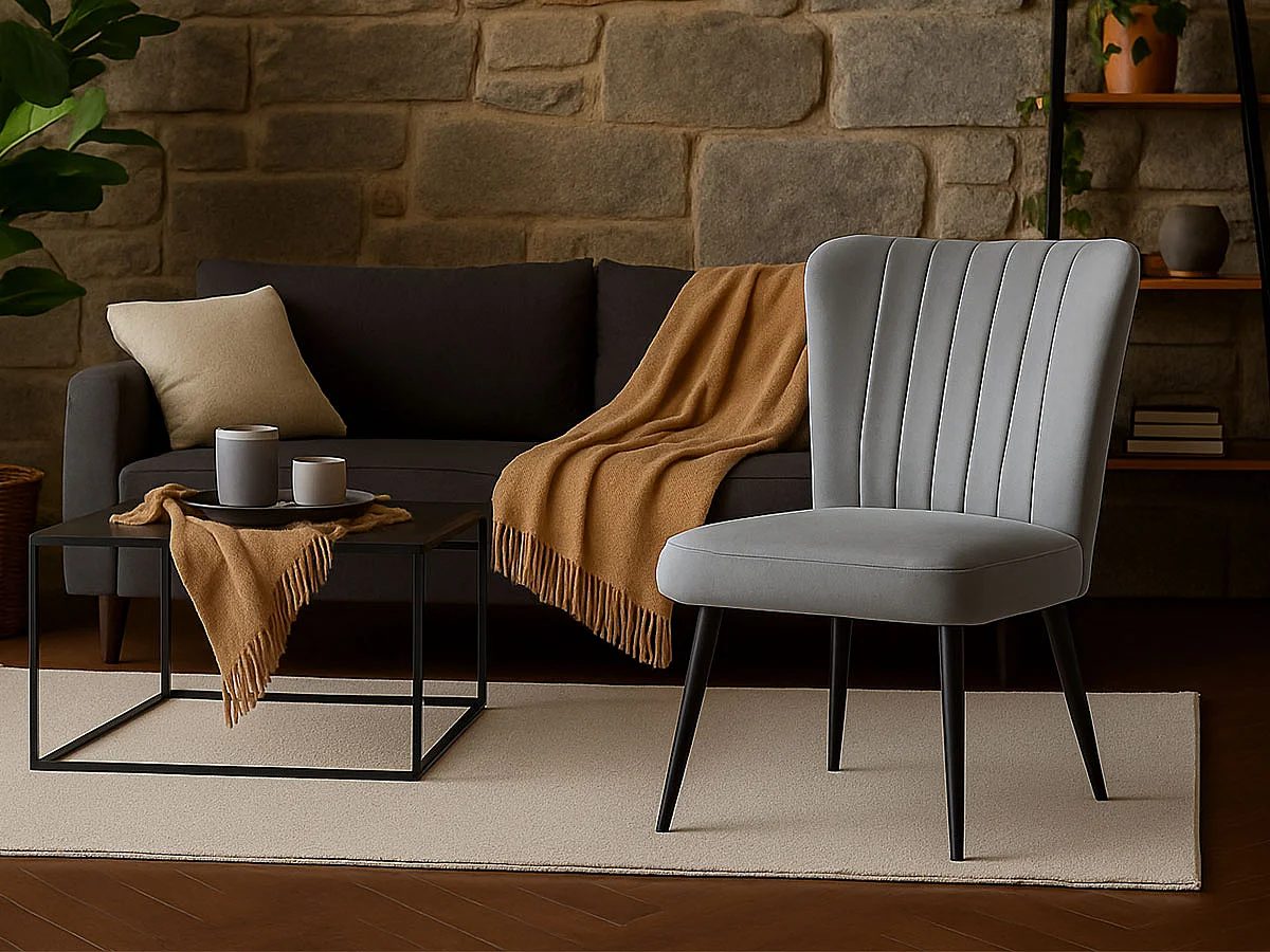 Cadeirão Requinte (Cinza)