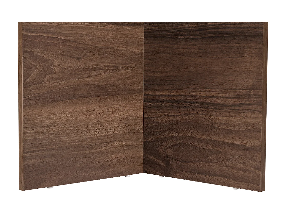 Table à manger avec plateau rectangulaire et 2 pieds L180 cm - LOFT