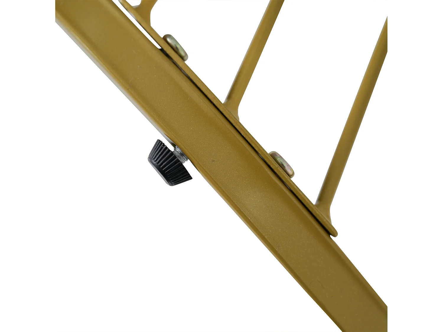 Salontafelset - Marmerlook blad - Set van 2 rond - Wit en goud