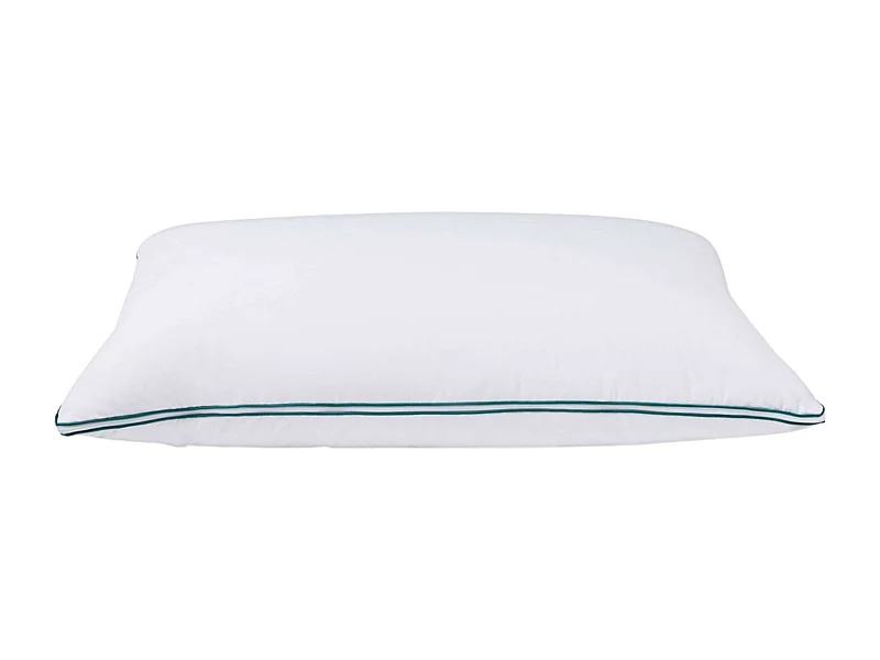 Almohada Ergocombi ErgoFlakes doble relleno firmeza regulable 70 cm Blanco