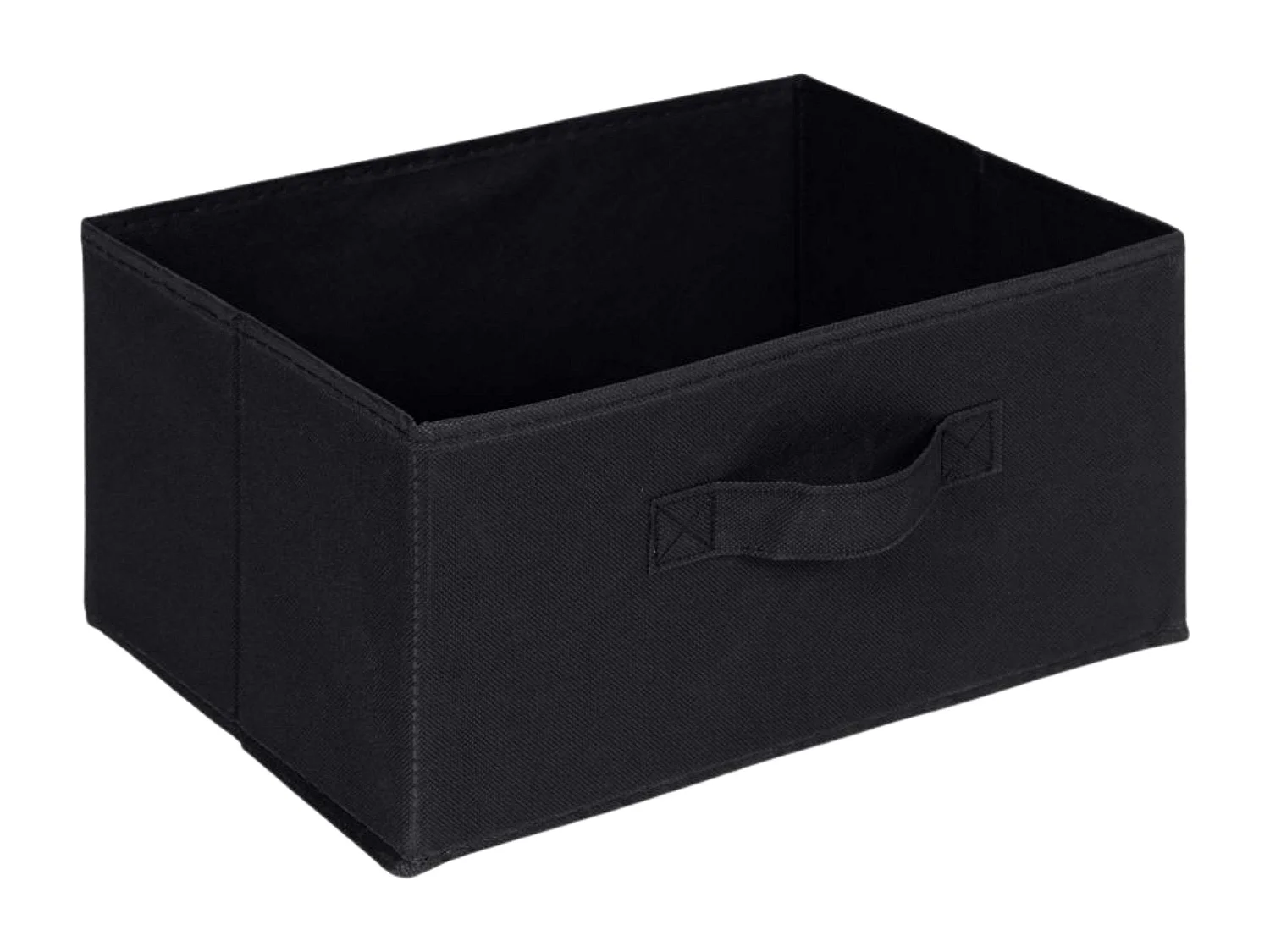 Cajonera de armario auxiliar 3 cajones madera claro/negro 40x68x30 cm