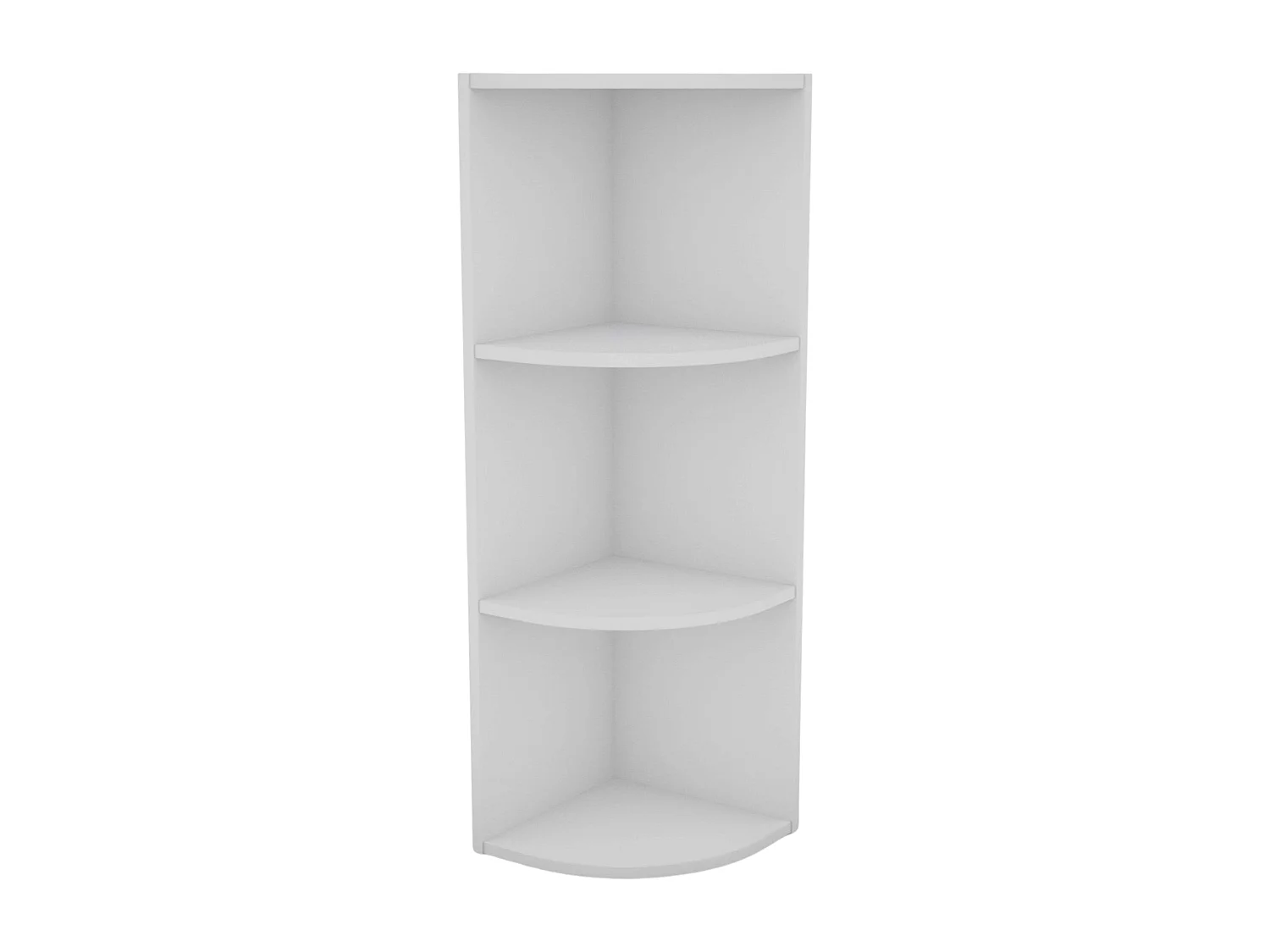 Aparador de sala Plea com 2 armários e 3 portas, branco fosco, 92 x 155 x 29 cm