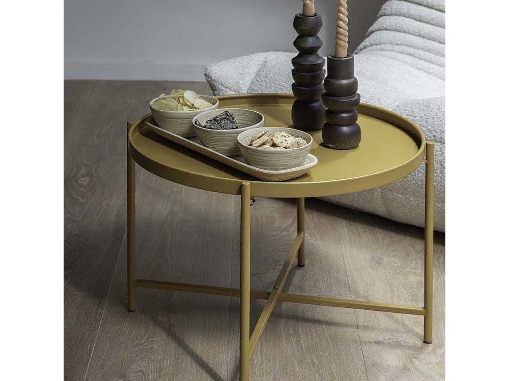 Table basse en métal Meseta