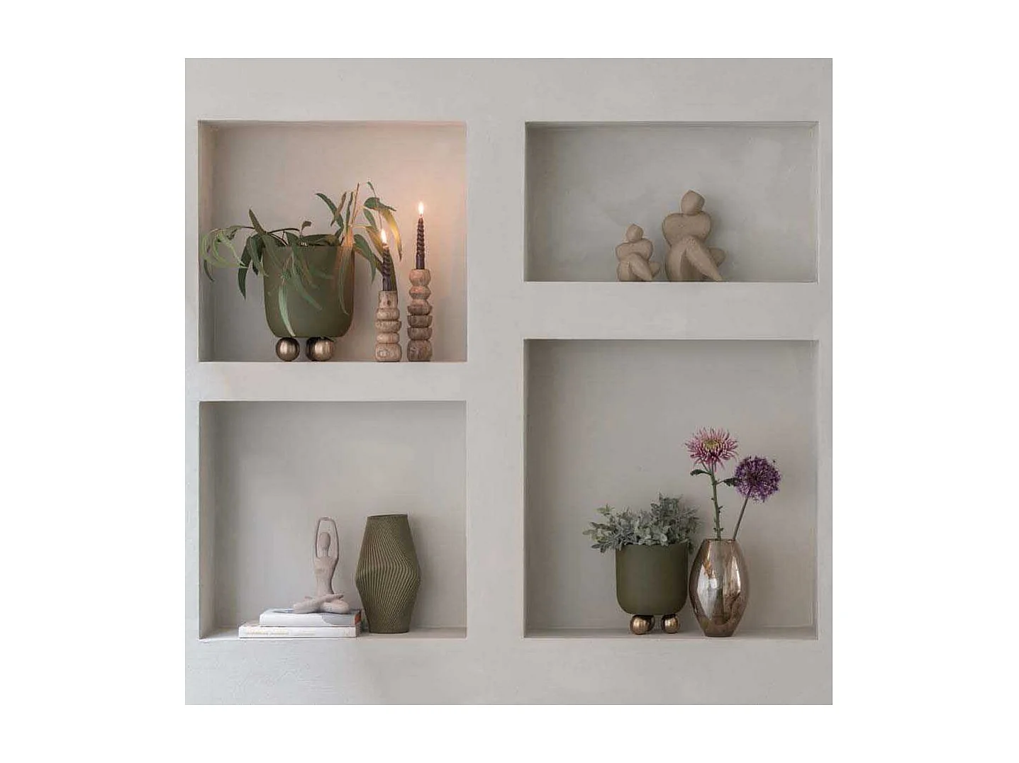 Statue en polyrésine Abstracto Tip 11 x 22 cm