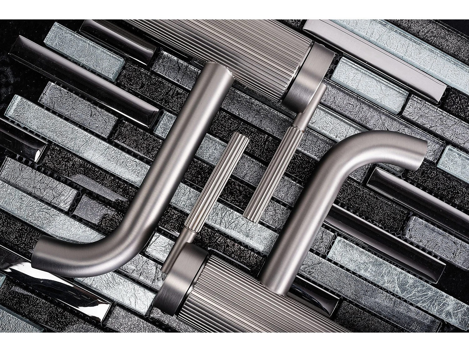 Robinet De Lavabo Encastré Rea Argon High Brushed Nickel