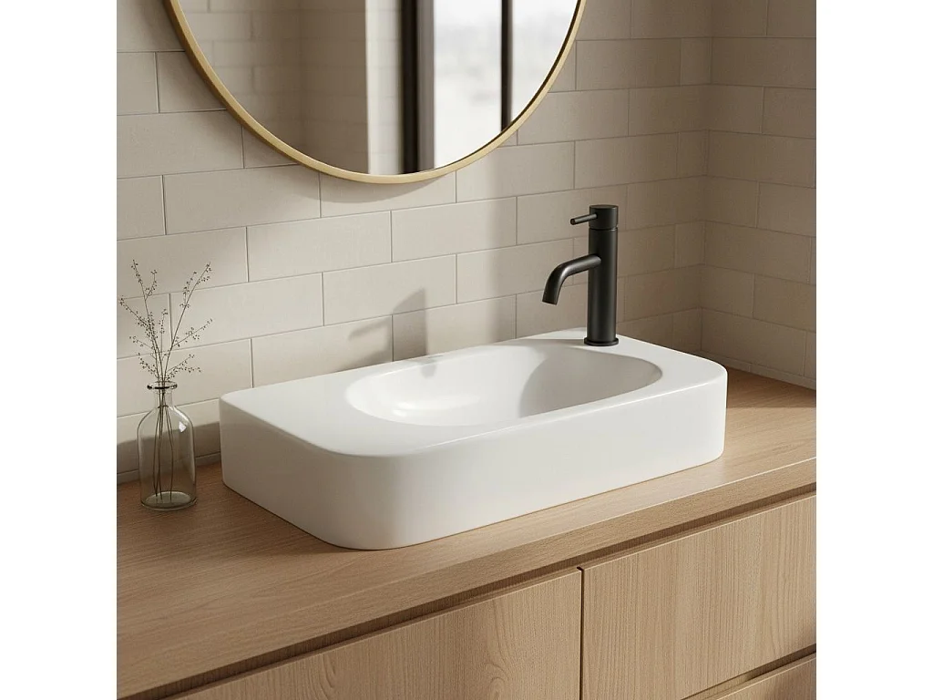 Lavabo À Poser Rea Odetta White