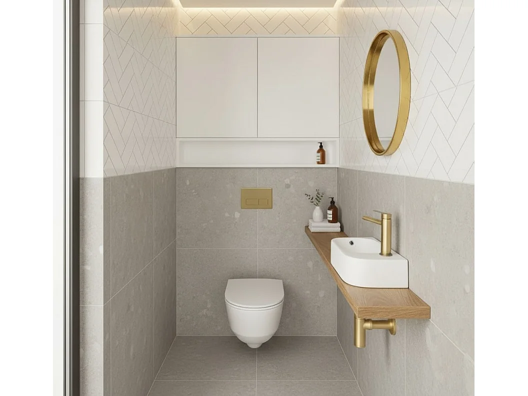 Opzetwastafel Rea Odetta White