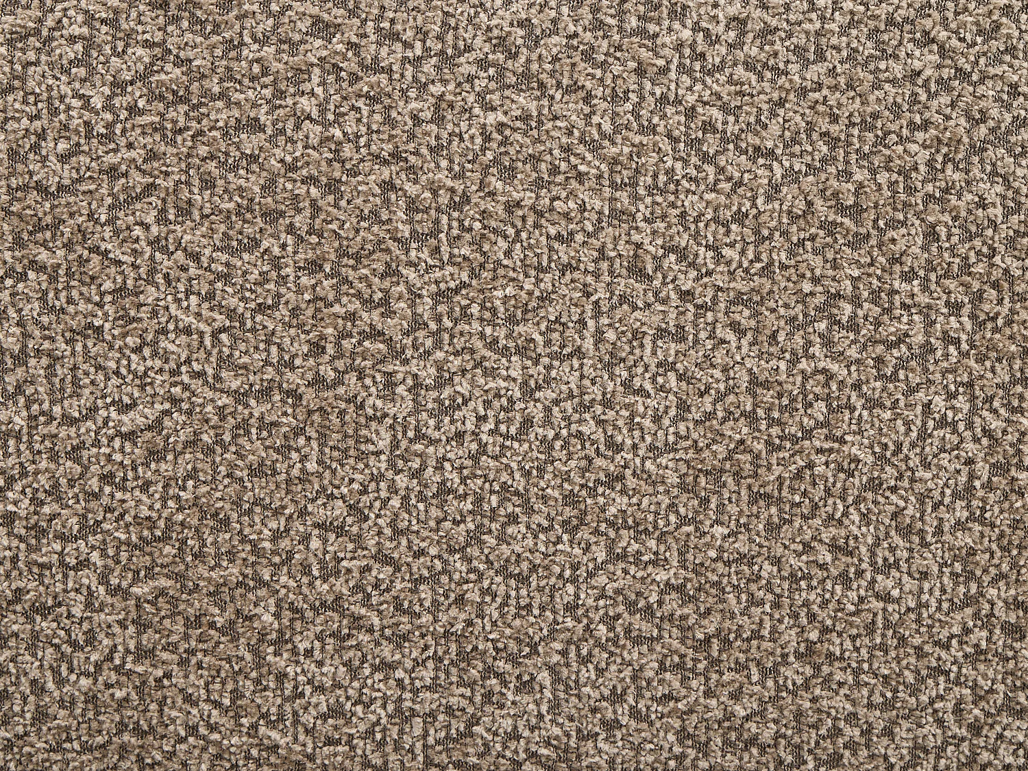Lit coffre 200 x 200 cm - Tissu bouclette - Taupe – FIDOZIA