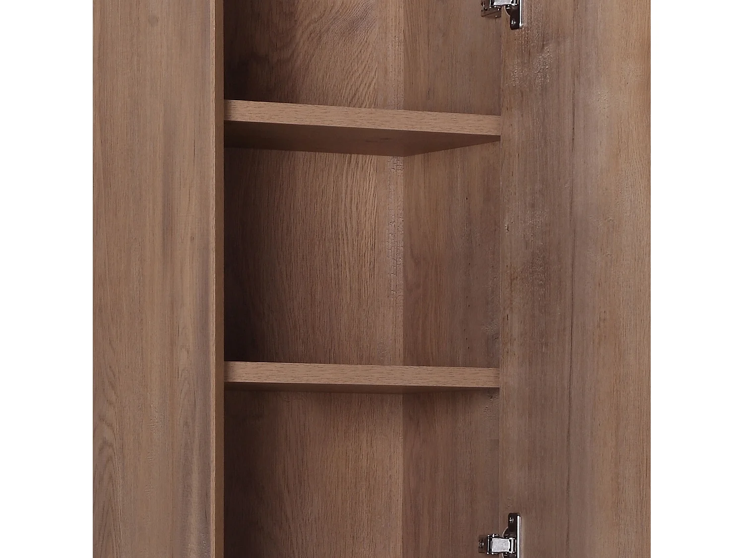 Colonne salle de bain 160 cm chêne brun Aquaroca