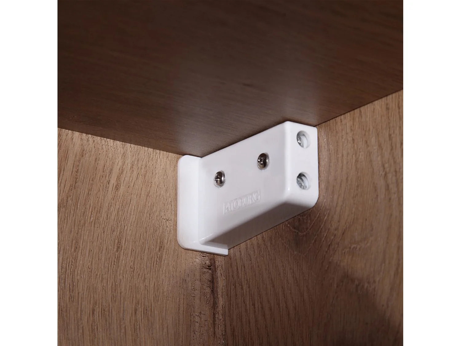 Colonne salle de bain 160 cm chêne brun Aquaroca