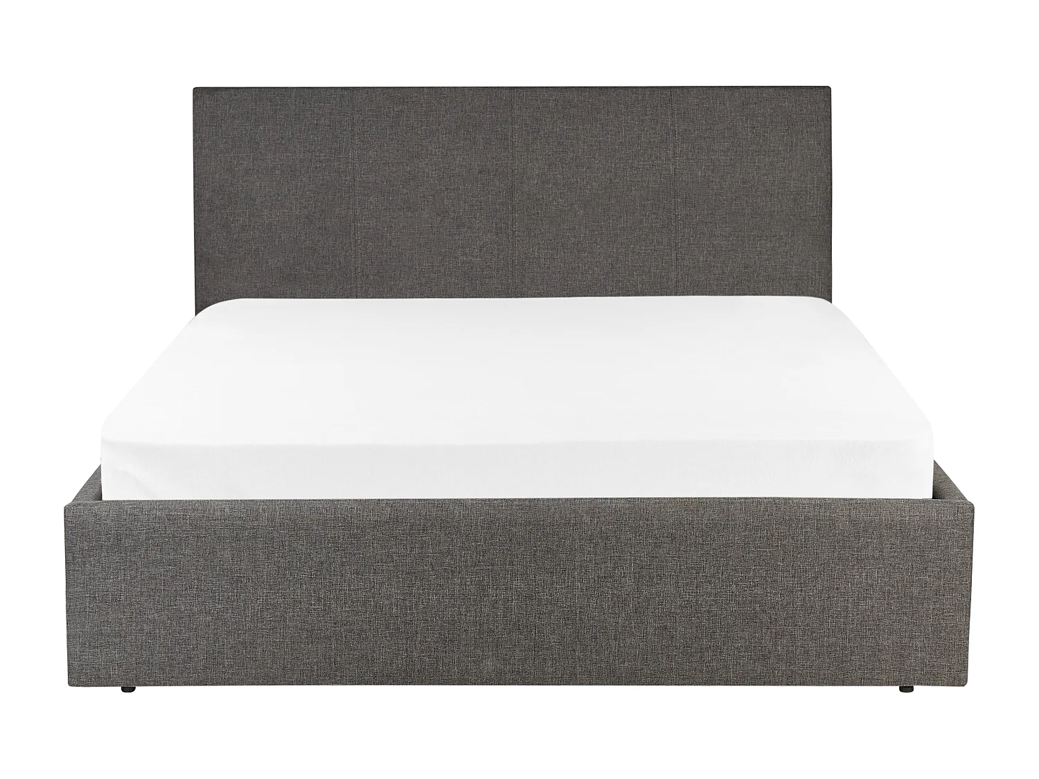 Lit ottoman Tissu ORBEY 140 x 200 cm Gris