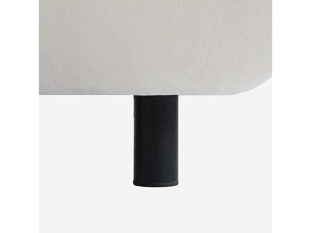 Habitat - Canapé 4 places en tissu - Écru - Moseri