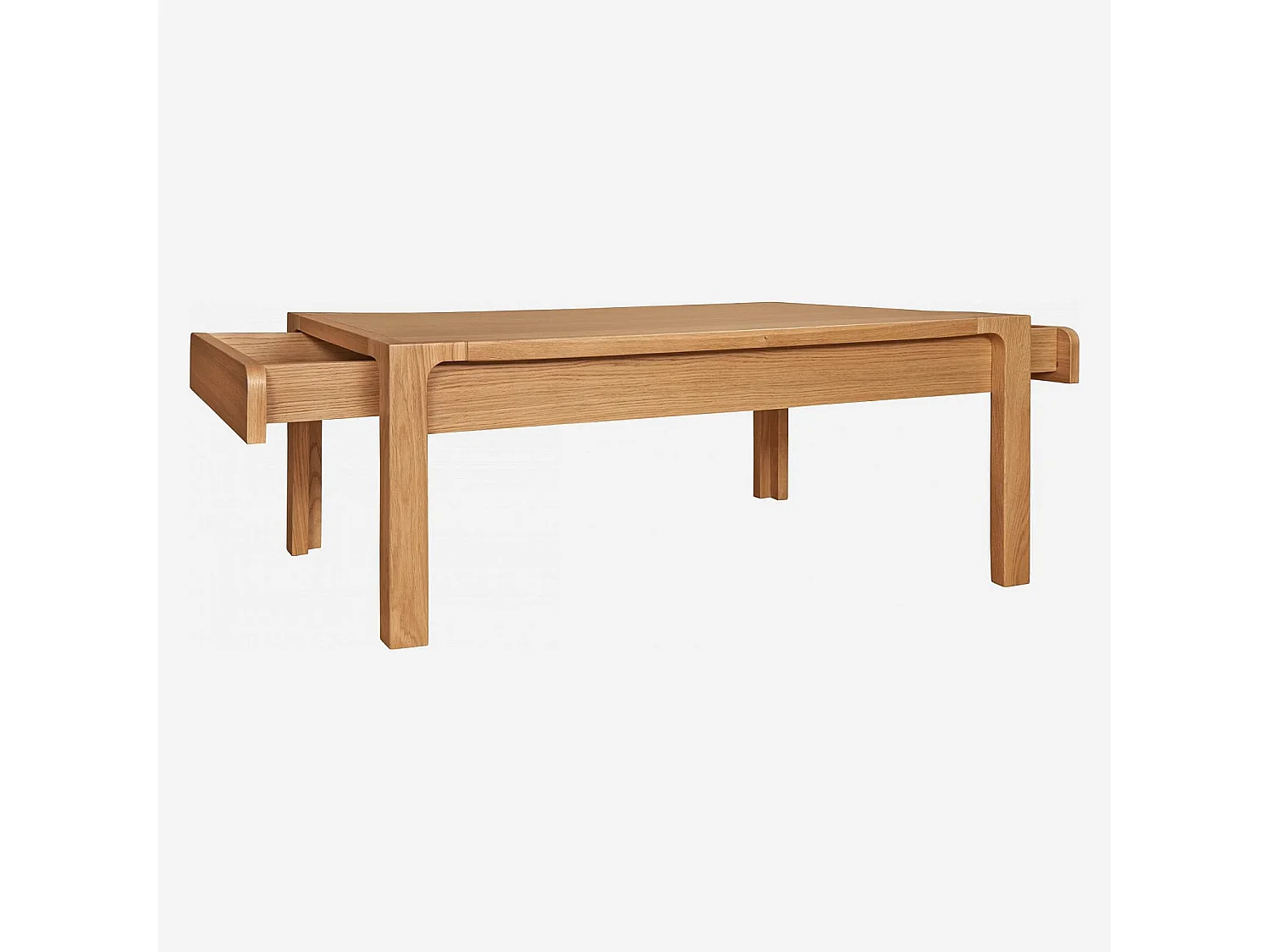 Habitat - Table basse avec tiroirs en chêne - Design by Hélèna Pille - Ivoine