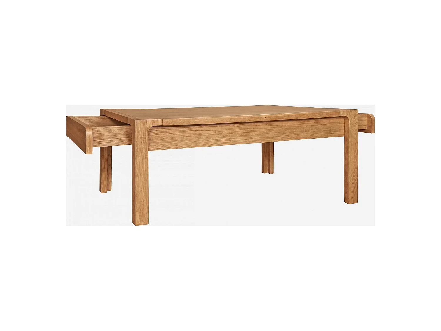 Habitat - Table basse avec tiroirs en chêne - Design by Hélèna Pille - Ivoine