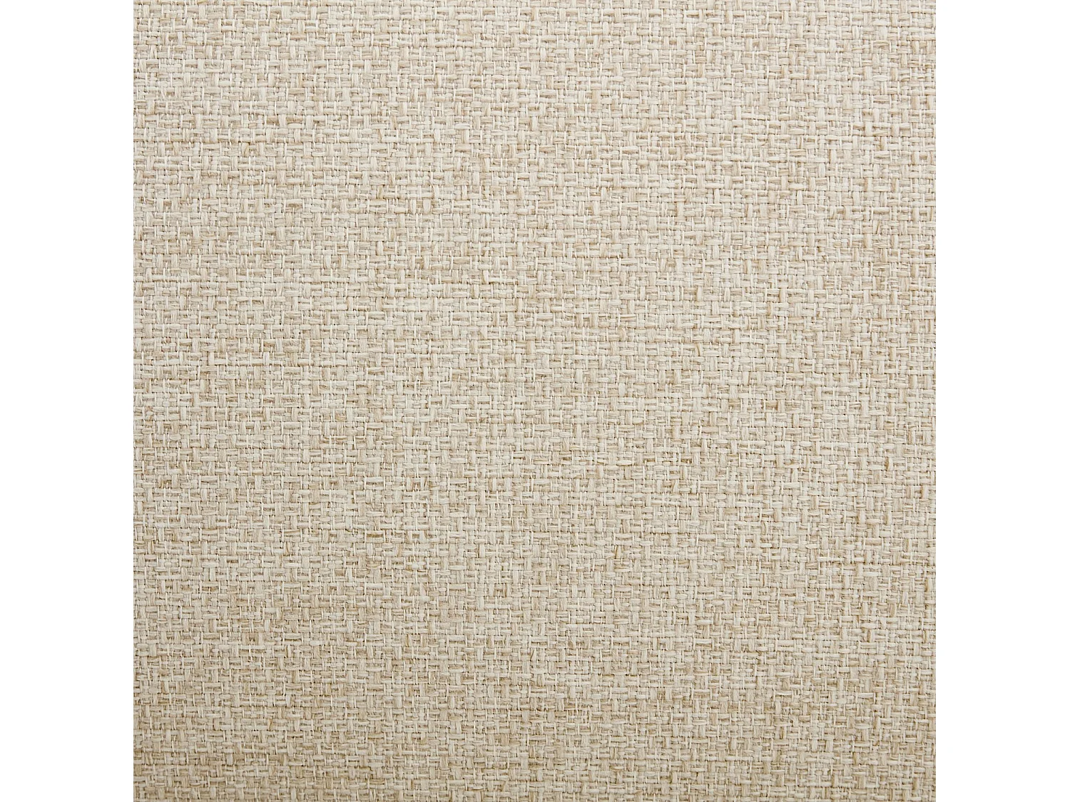 Canapé de jardin 3 places en tissu déperlant - Crème