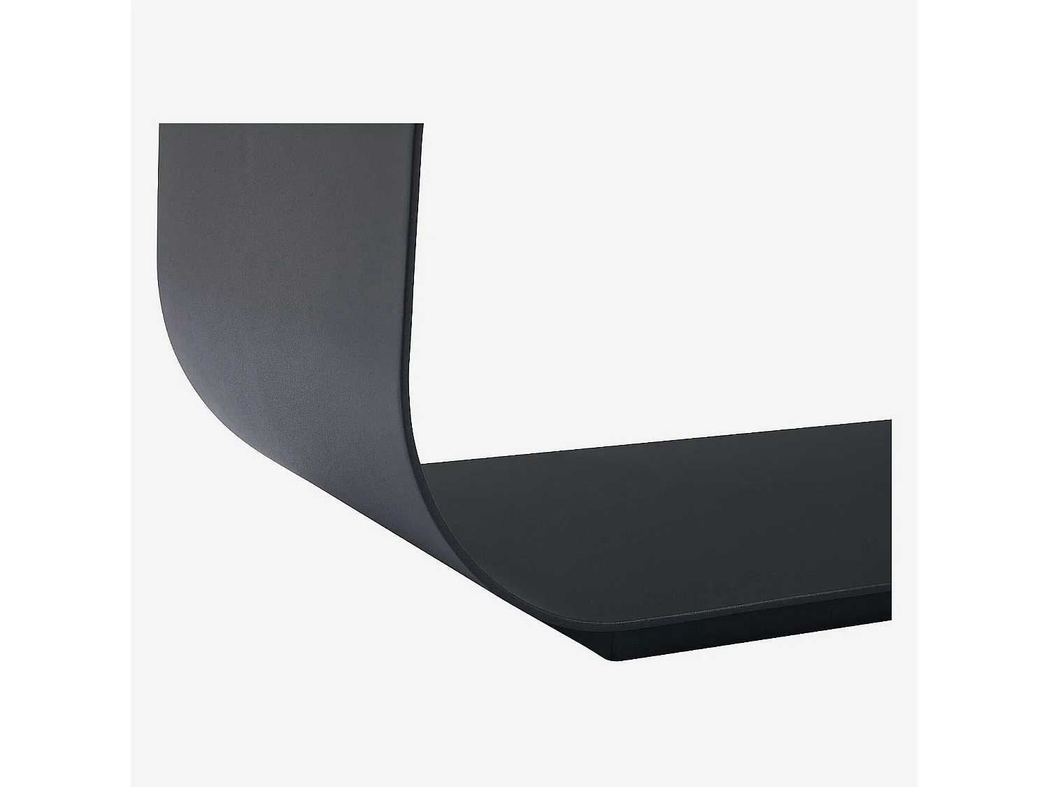 Table basse de jardin en aluminium - Anthracite