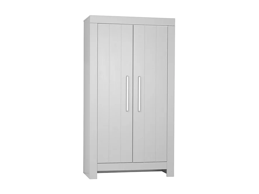 Chambre complète lit bébé évolutif - commode à langer - armoire Calmo Gris