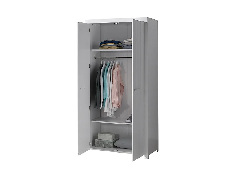 Chambre Complète Enfant 5P "Erik" Blanc