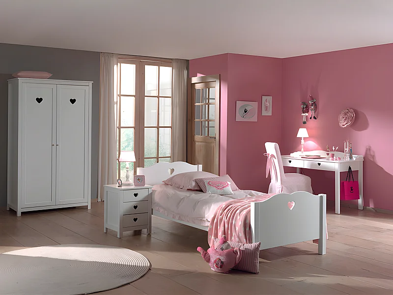 Chambre Complète 5P "Amori" Blanc