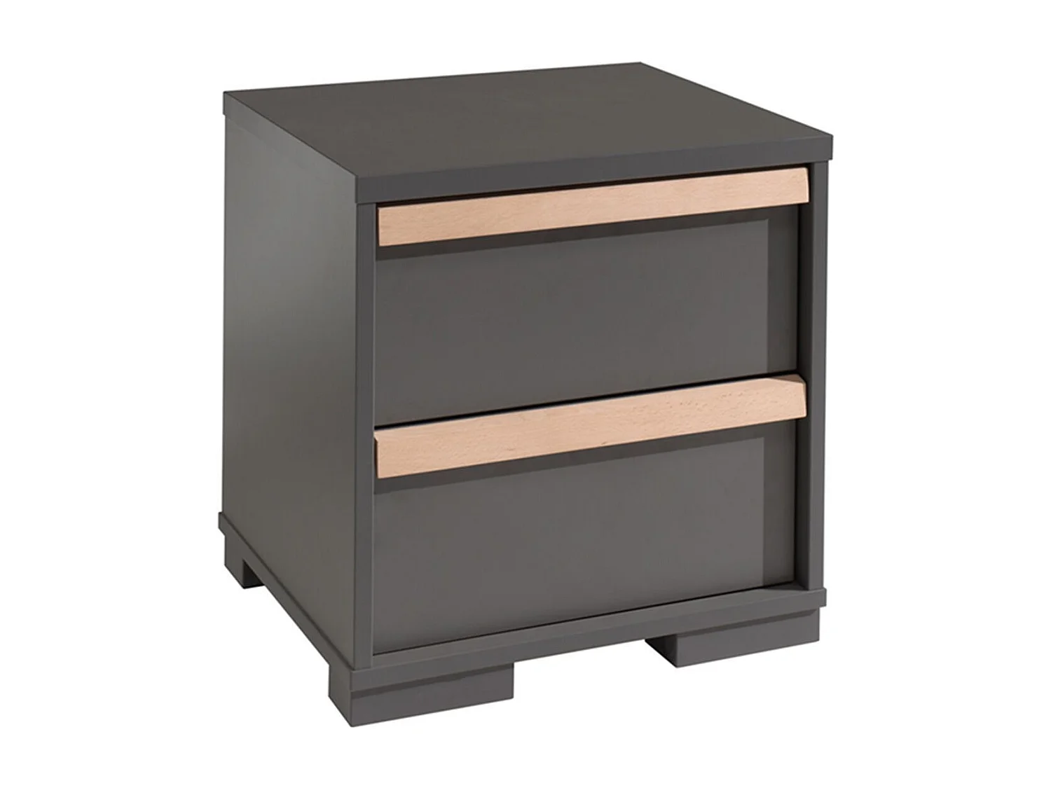 Chambre Complète Enfant 5P "London" Gris Anthracite