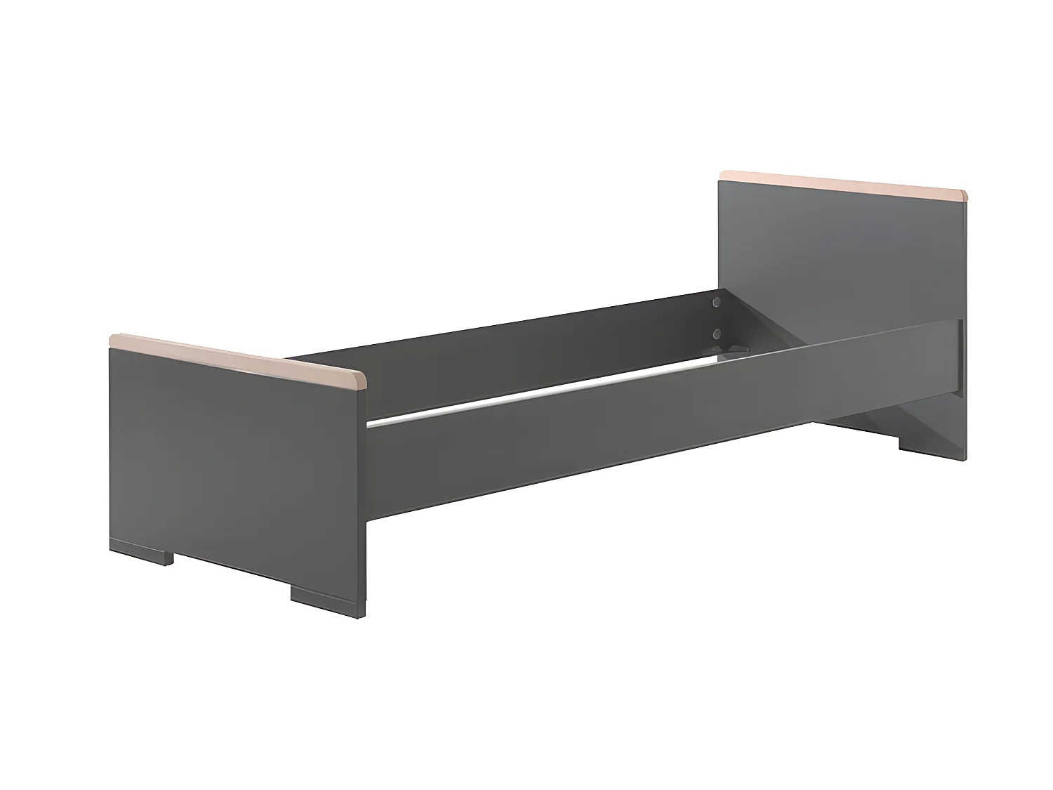 Chambre Complète Enfant 6P "London" Gris Anthracite