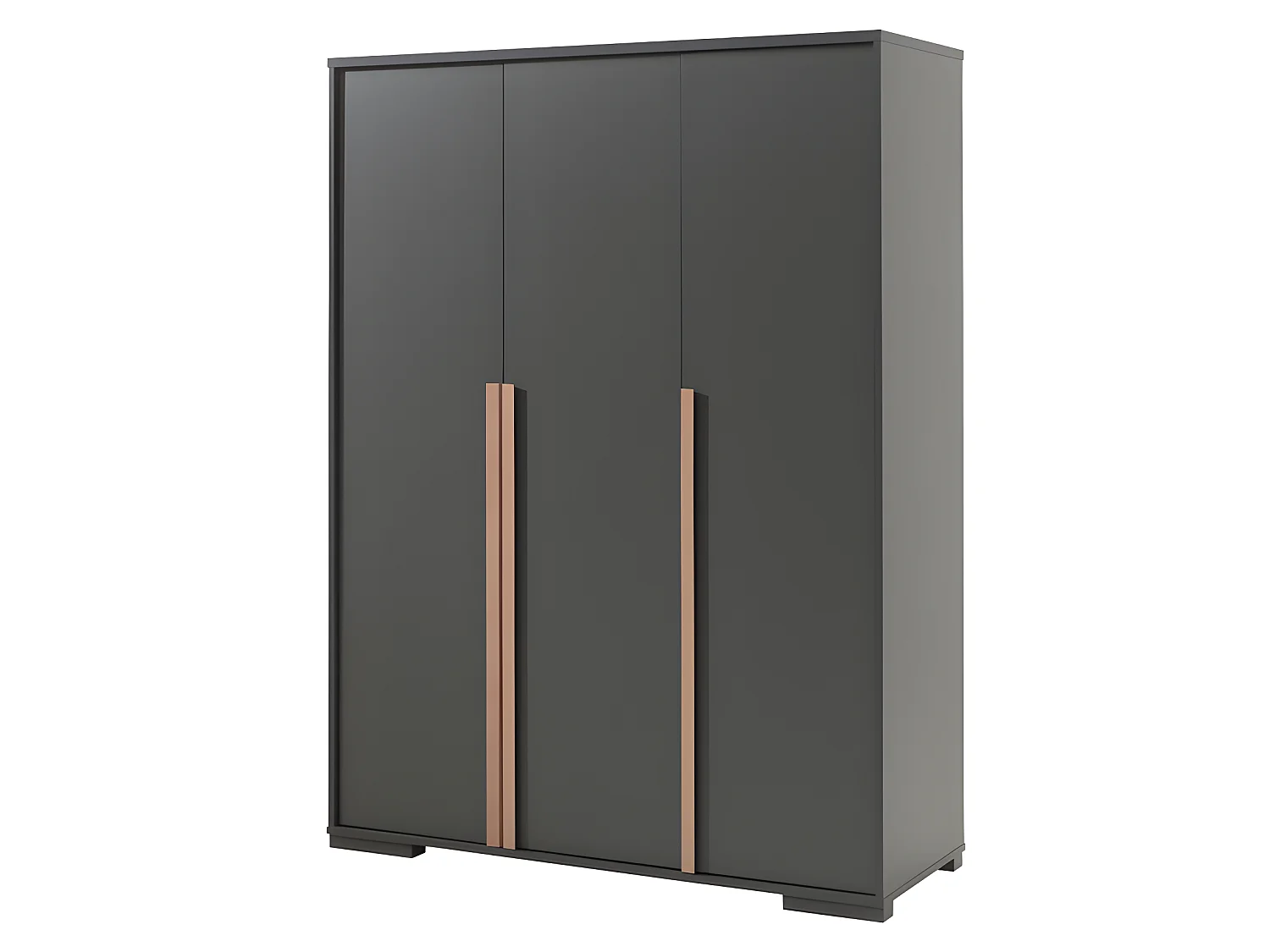 Chambre Complète Enfant 6P "London" Gris Anthracite