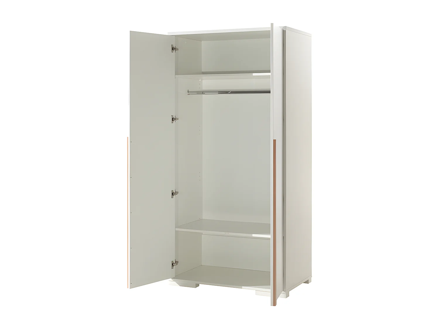 Pack - Lit Enfant, Chevet & Armoire "London" Blanc