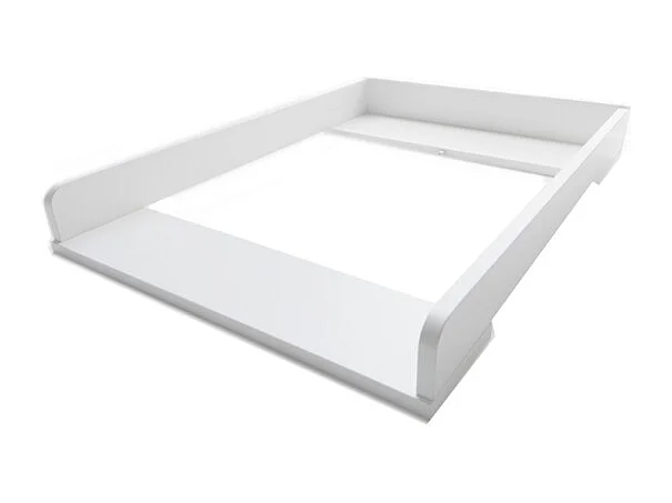 Chambre complète Lit bébé - commode - Armoire LittleSky by Klups Amelia White Blanc