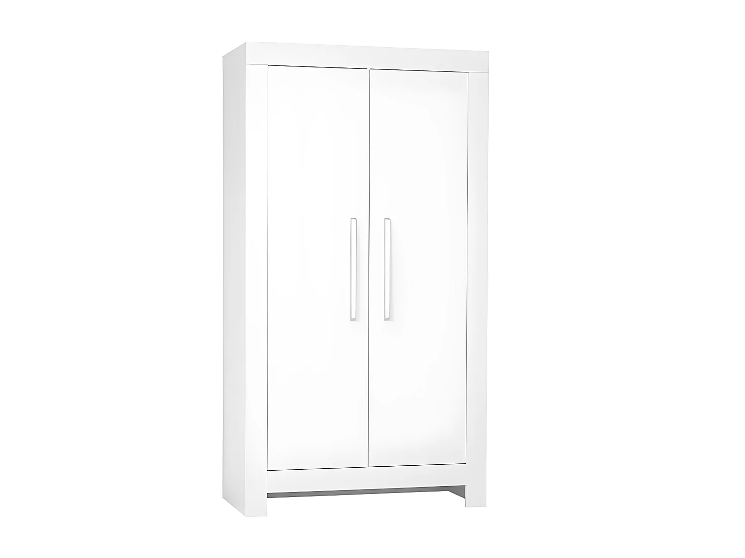 Lit bébé et Armoire Calmo Blanc