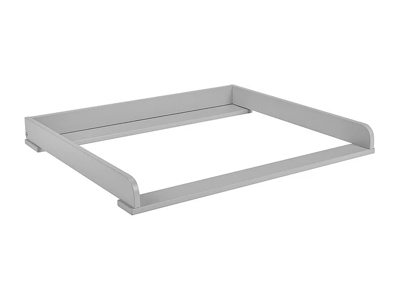 Chambre complète lit bébé - commode à langer - armoire Calmo Gris