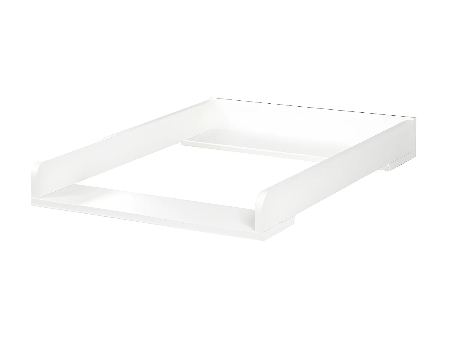 Chambre complète lit bébé - commode à langer - armoire 3 portes LittleSky by Klups Dalia - Blanc