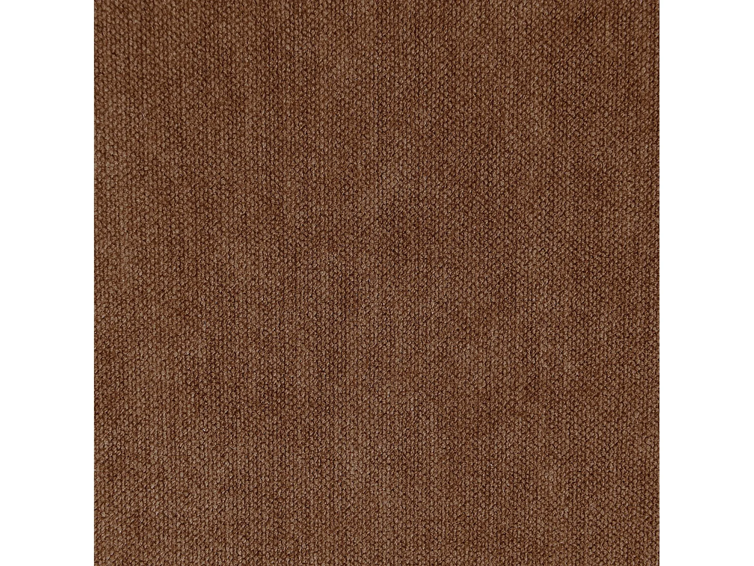 Habitat - Fauteuil en tissu et bois massif - Marron cuivré - Velika