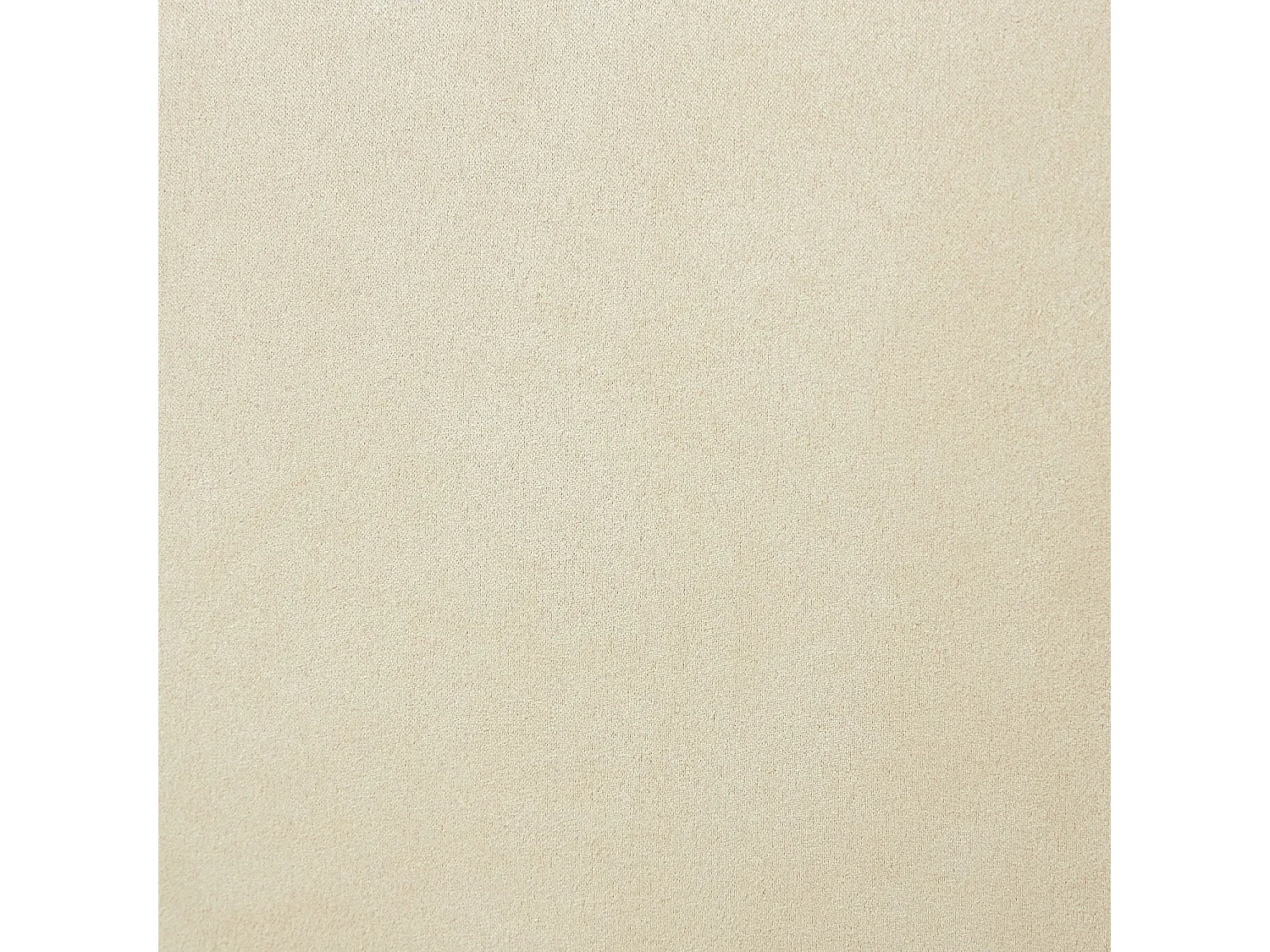 Sommier tapissier à lattes en tissu - 160 x 200 cm - Crème