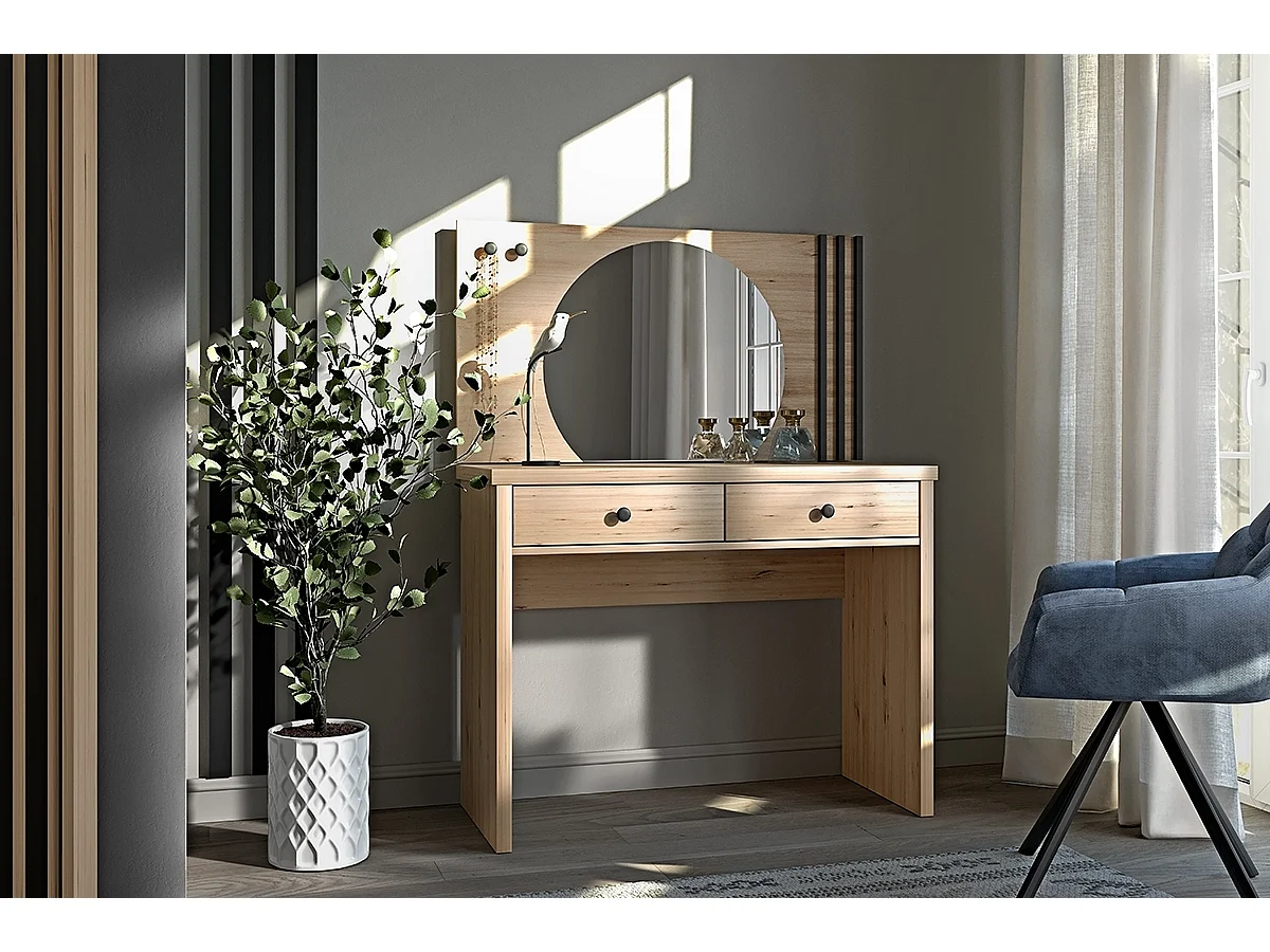 Kaptafel Moderno 2L artisan eiken