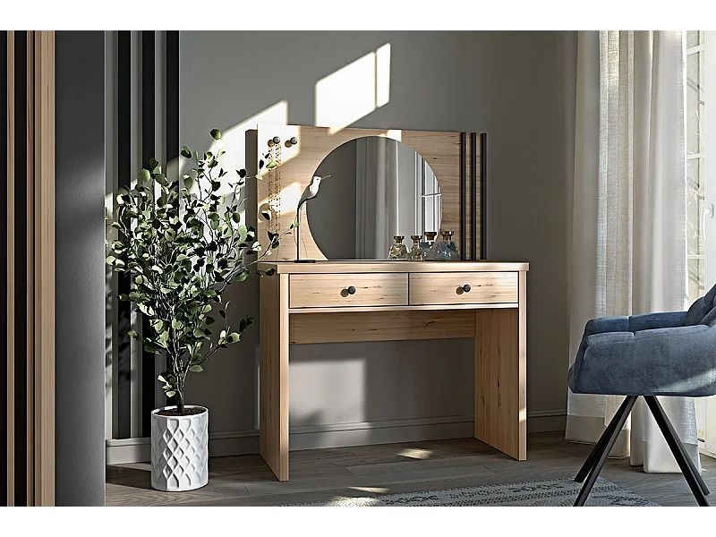 Kaptafel Moderno 2L artisan eiken