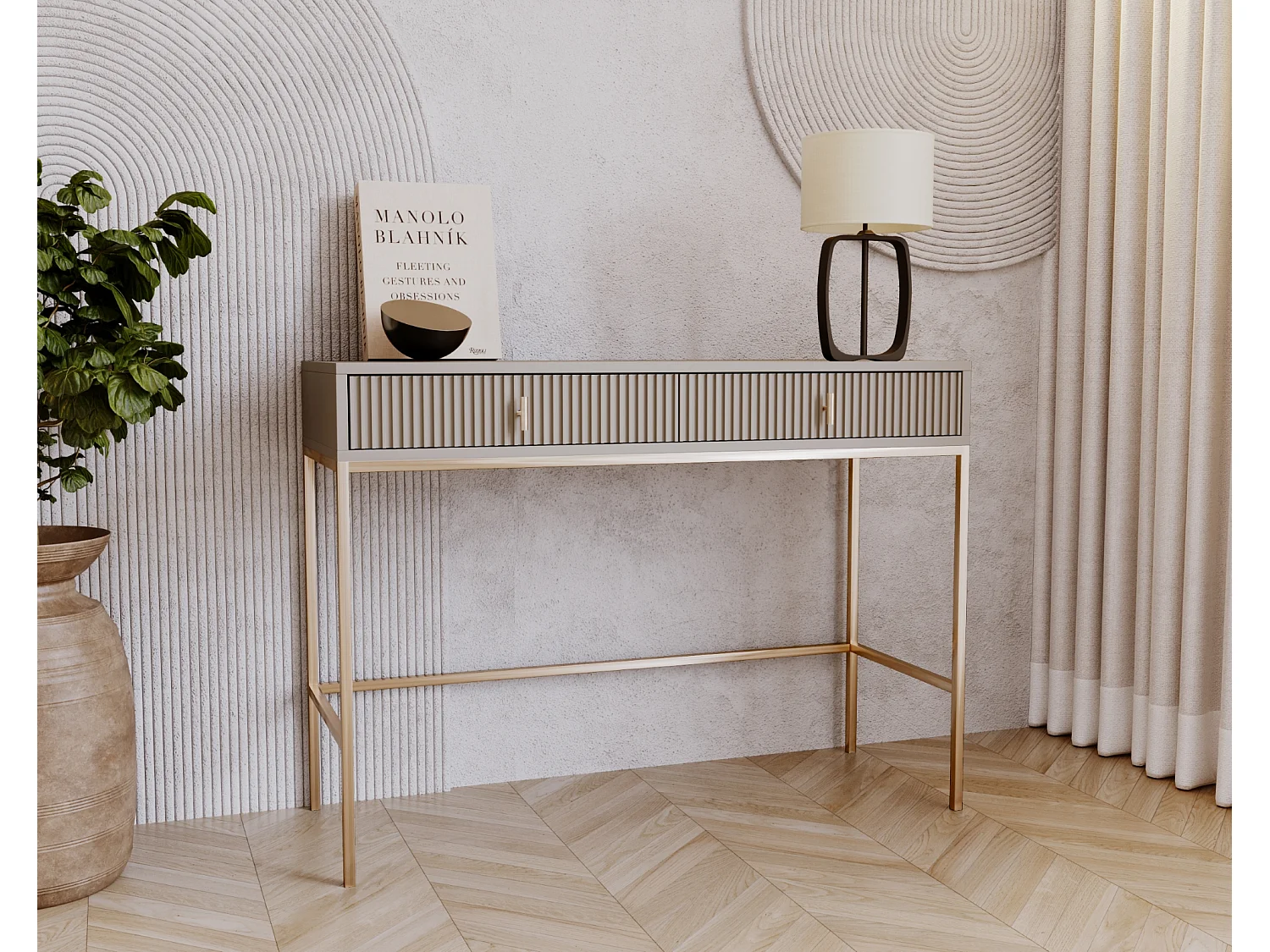 Kaptafel Maggiore 2L Kasjmier / goud / goud