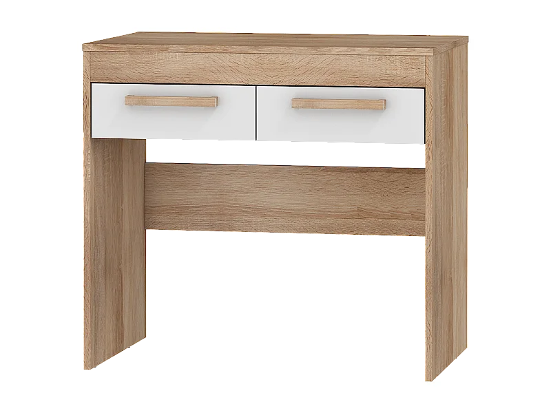 Toilette Maximus rovere sonoma chiaro / bianco lucido