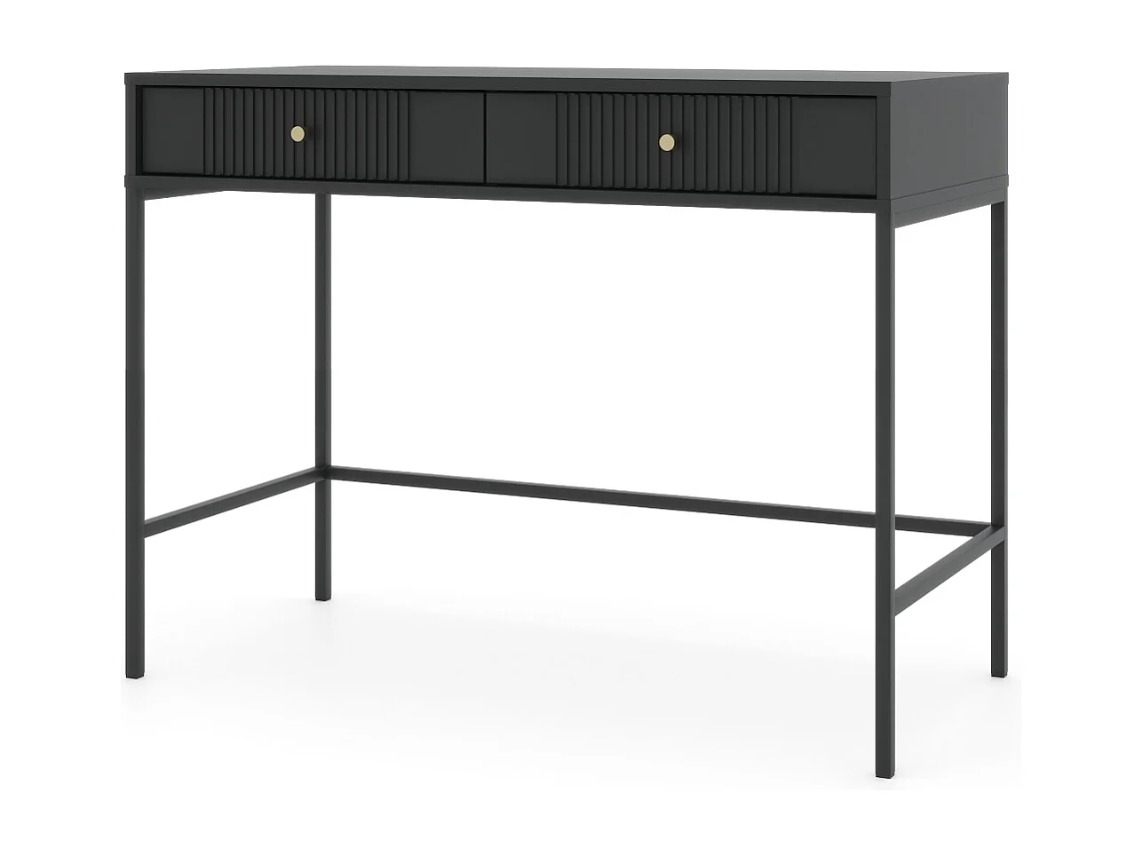 Kaptafel Iseo Zwart / zwart / goud