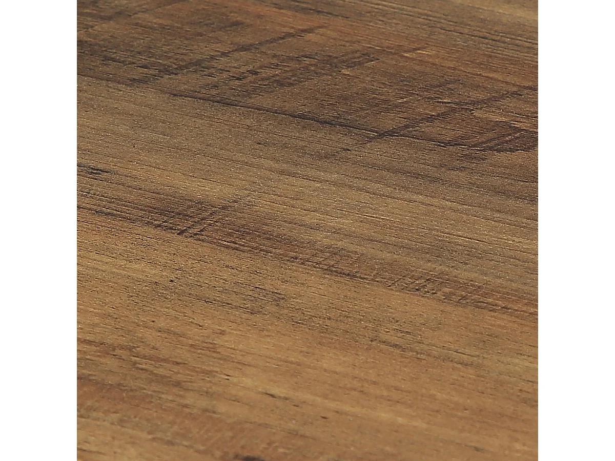 Console longue de style campagnard de 180 cm, table d'appoint pour canapé avec rangement